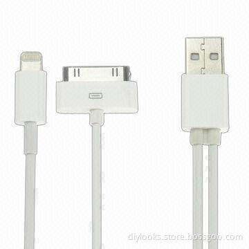Dual USB Charger, Data Sync Cable for Phone, Wholesale